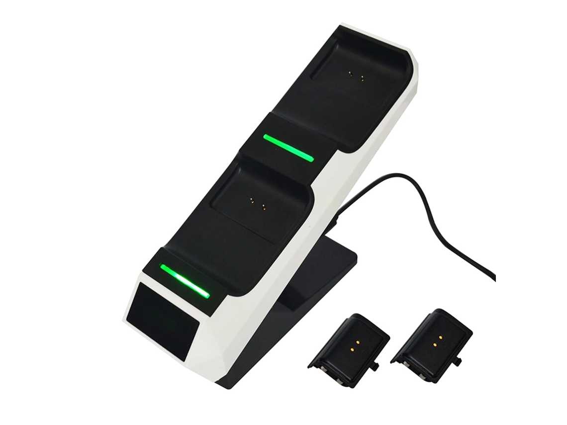 Cargador USB dual con LED, base de acoplamiento para control de consola de juegos inalámbrica Xbox Series X/s Chaberlu
