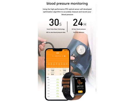 Reloj inteligente, pantalla grande de 1,92 pulgadas, modo multideporte, apto para Android y iPhone, negro VEANXIN