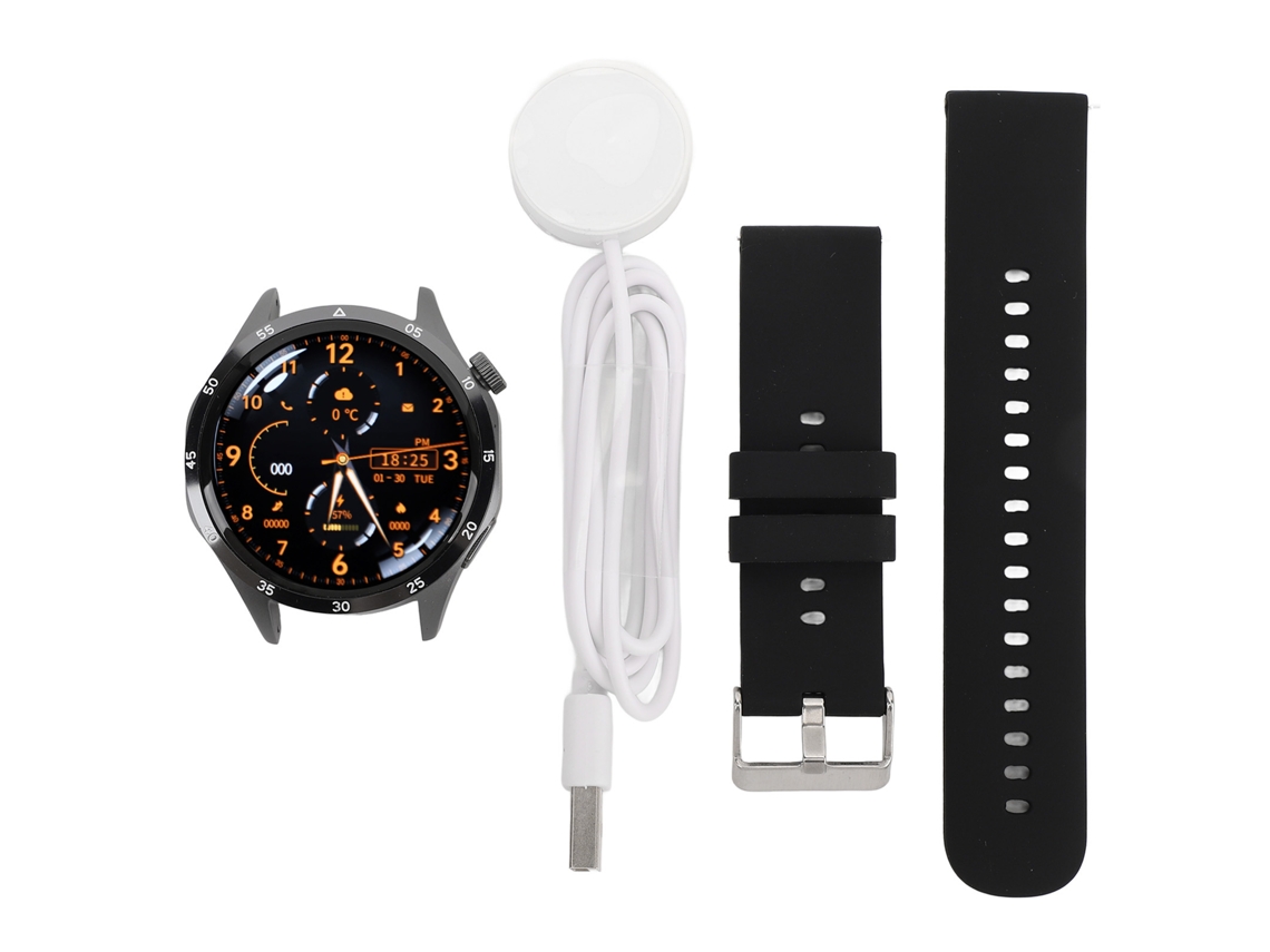Reloj Inteligente Con Monitor De Actividad Física, Pantalla Táctil Hd De 1,53 Pulgadas, Certificación Ip68 Y Detección De Salud.