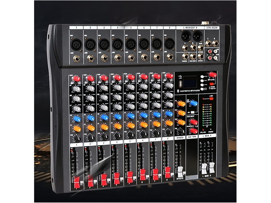 Mezclador De Audio Para Dj, Consola De Mezcla, Controlador, Tarjeta, Consolas Digitales Profesionales, Interfaz