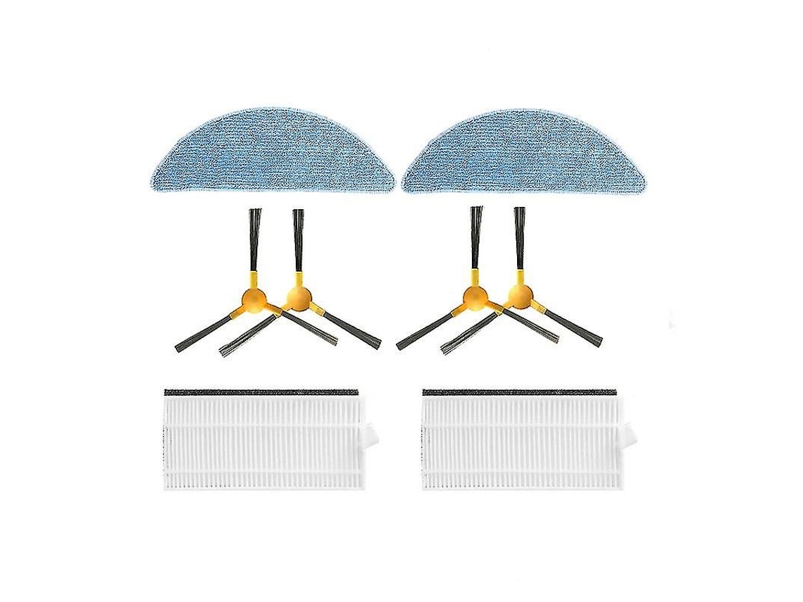 Cepillo lateral con filtro para fregona. Compatible con el kit Neatsvor X500/x600 Tesvor T8 M1 S6.