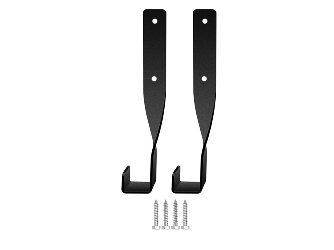 Soporte de pared de 2 piezas para sierra, soplador, mochila, estante para herramientas, almacenamiento en garaje - Resistente