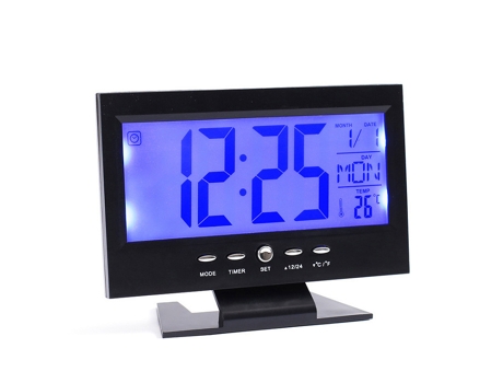 Radio despertador negro OHPA Zs8082