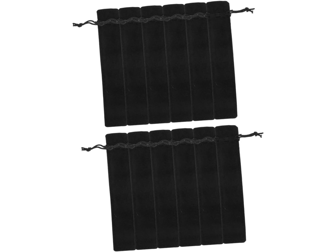 Estuche Organizador Grueso De 12 Piezas Para Lápices, Ideal Portátiles Y Oficina.