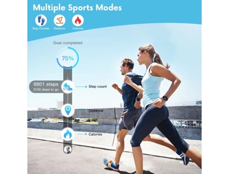 Reloj inteligente para mujer, hombre, mujer, deporte, Fitness, Smartwatch, Monitor de ritmo de sueño, relojes impermeables para Android VEANXIN
