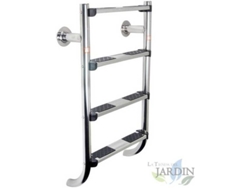Parte Inferior Escalera Partida ''Luxe'' Para Piscina SUINGA (3 Peldaños)