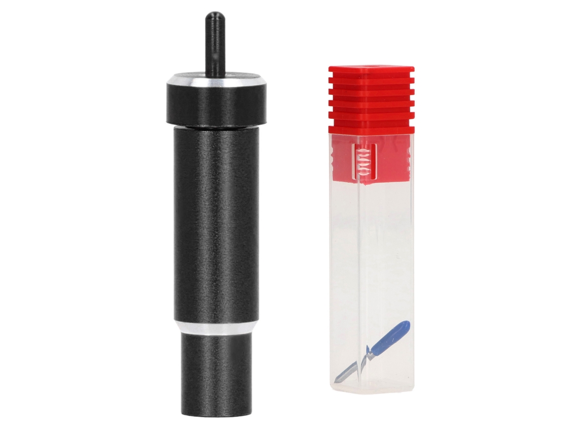 Cuchilla Adhesiva Textil Afilada De 60 Grados Con Funda Resistente Para Cricut Maker Explore Black