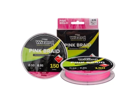 Trançado 150 M Rosa 0.130 Mmwizard