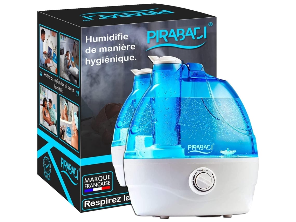 Humidificador (depósito De Agua De 2,2 L) | Funcionamiento Silencioso Y Regulable | Bajo Consumo Energético