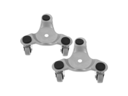 Ruedas Transportador Muebles Giratorias Plataforma Rodante