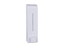 Dispensador de jabón de pared Rosewell de 600 ml para baño, ducha, champú y hotel, color blanco