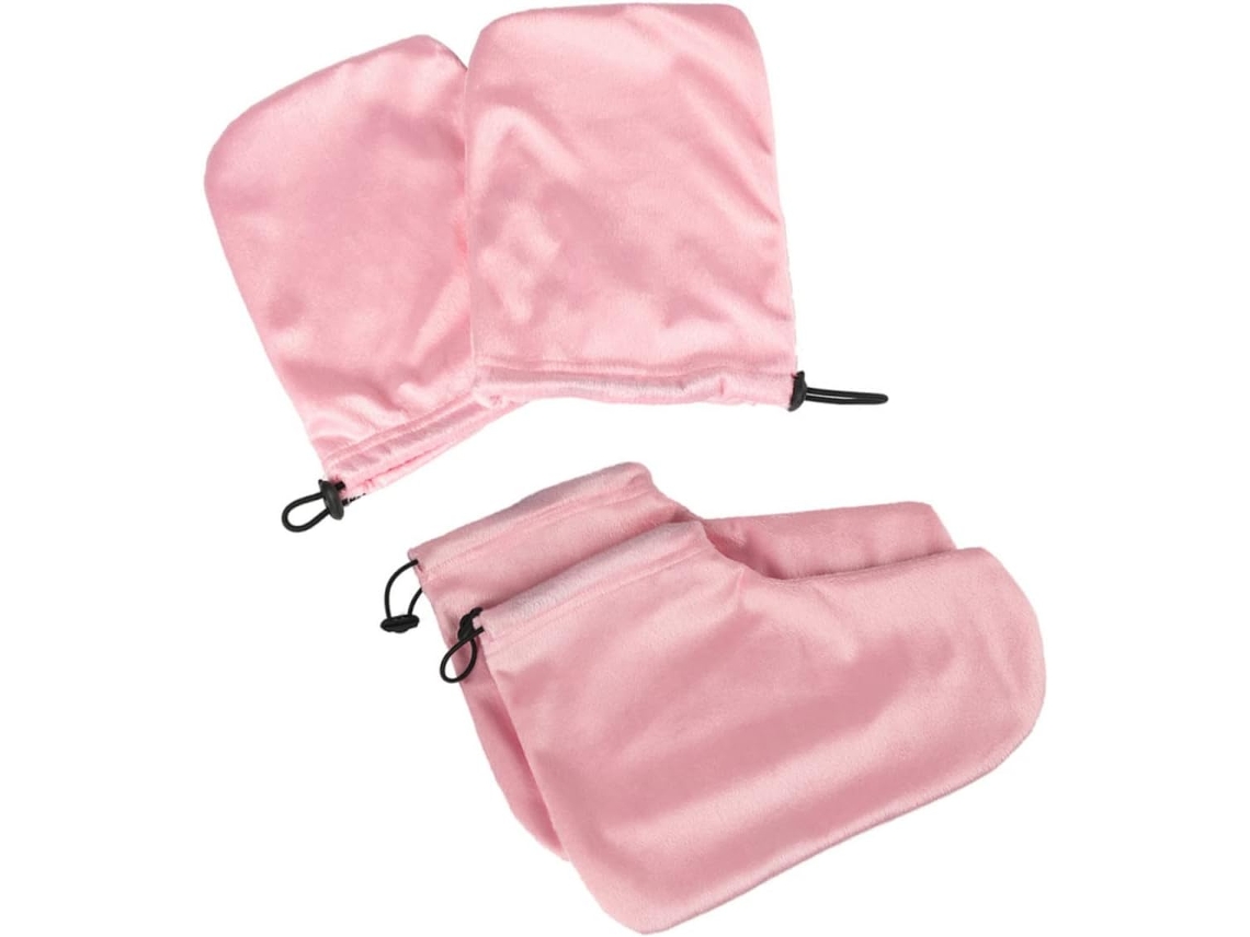 2 Y Juego De Calcetines De Terapia De Parafina Calcetines De Rosas Para El Cuidado