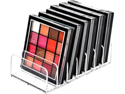 Organizador de Paleta de Maquiagem 7 Compartimentos Prateleira de Maquiagem Móveis do Banheiro Transparente ZYBLSSBB