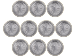 Moldes Desechables De Aluminio, 10 Piezas, Para Hornear Y Almacenar, Forma