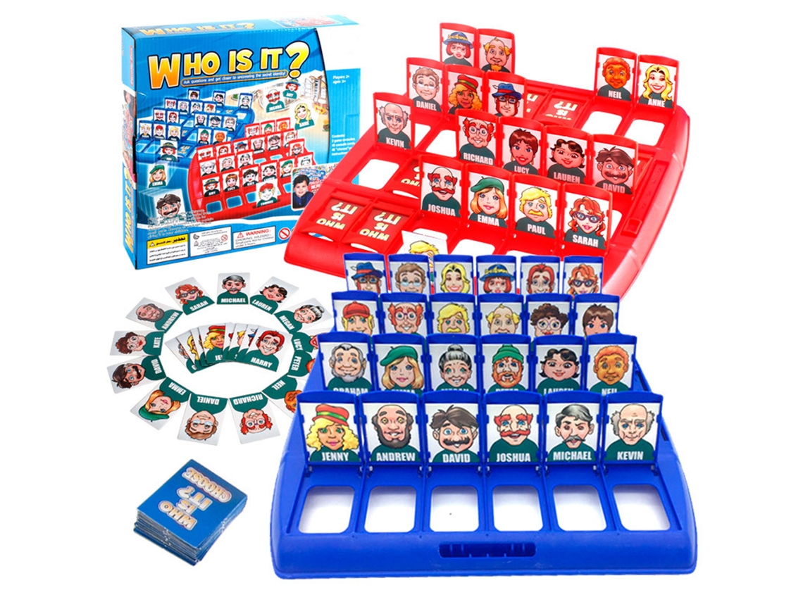Dan26-juego De Mesa Clásico "funny Who Is It" Para Familia, Padres E Hijos, Juguete Regalo Para Fiesta En Casa