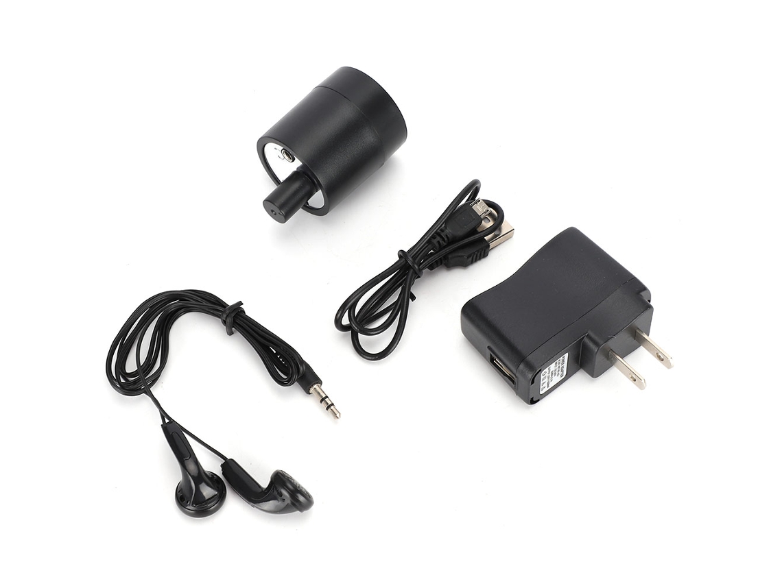Kit Detectaphone Con Auriculares Y Cable Usb Para Detección De Espionaje