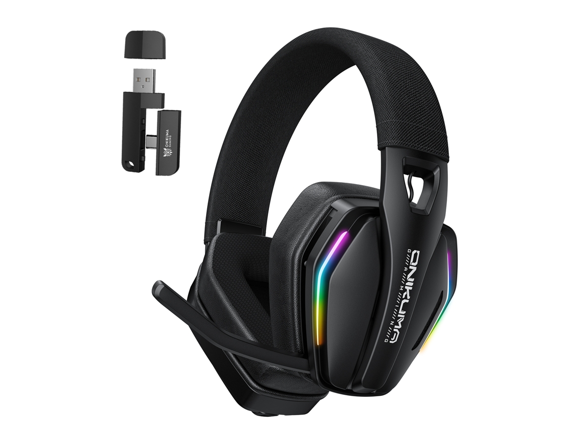 Auriculares Para Juegos De Tres Modos, Compatibles Con Bluetooth 5.3/2.4g/usb-c, Batería De Alta Capacidad.