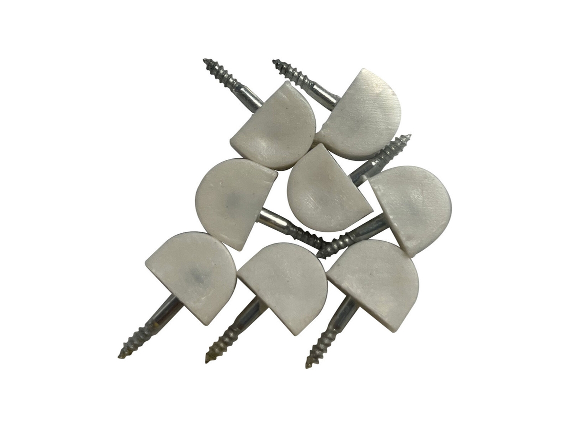 Soporte EDM Estantes Pequeño Redondo Blanco 8 Unidades