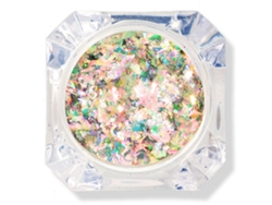 Polvo De Purpurina Con Efecto Espejo Para Uñas - Polvo De Pigmento Cromado Artístico Para Manicura 08