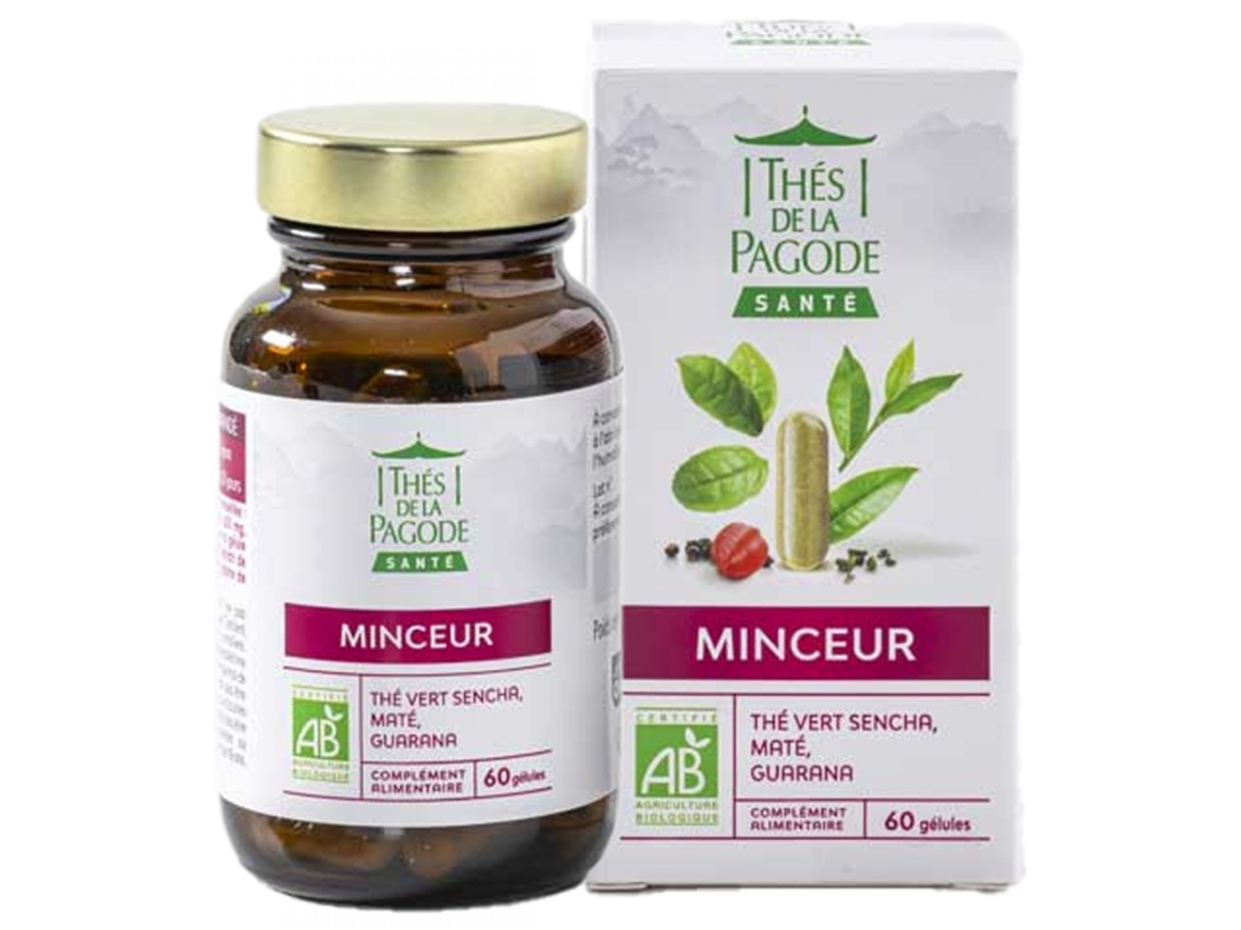 THÉS DE LA PAGODE Minceur Bio 60 Cápsulas