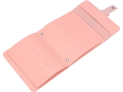 Organizador Joyas Capacidad Protector Fácil Transportar Sintética Estuche Pendientes Ideal Amantes Viajan Gran