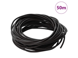 Cuerda de cuero marrón oscuro Ø2,5 mm x 50 m Cuero HARLANV1