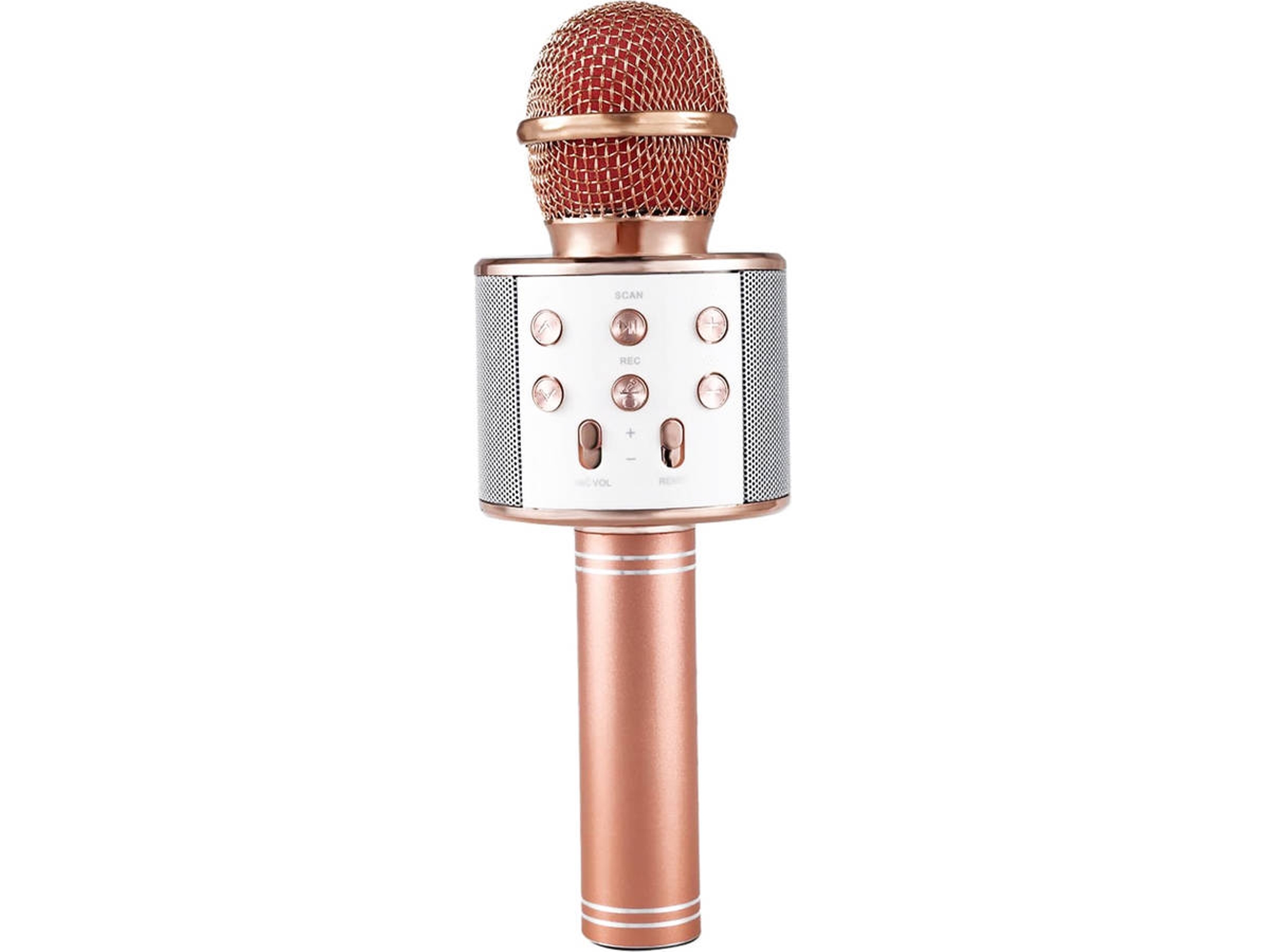 Micrófono KLACK Inalámbrico (Rosa - Plástico)