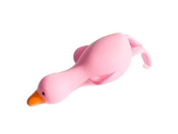 Ats-juguete De Animal De Squeezar Suave De Vinilo Para Aliviar El Estrés, Rebote Y Decompresión, Oca Rosa