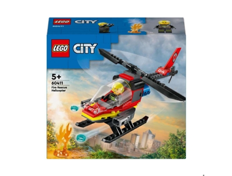 LEGO City Helicóptero de Rescate de Bomberos 60411