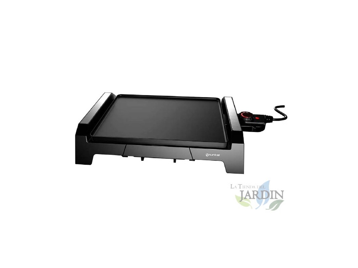 Plancha De Asar Eléctrica Grunkel Antiadherente Con Superficie De 25,4Cm X 35,6Cm Lisa SUINGA