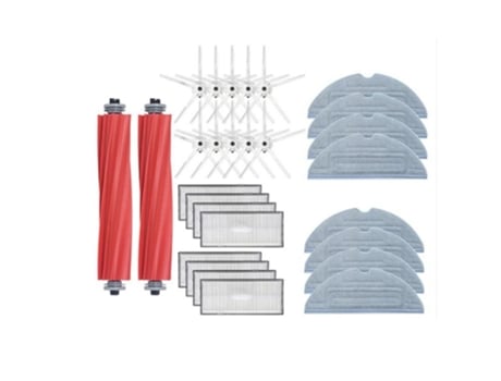 Escova lateral principal esfregona com filtro hepa acessórios para roborock s7