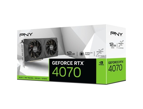 Tarjeta gráfica PNY Nvida GeForce RTX 4070 Verto 12Go