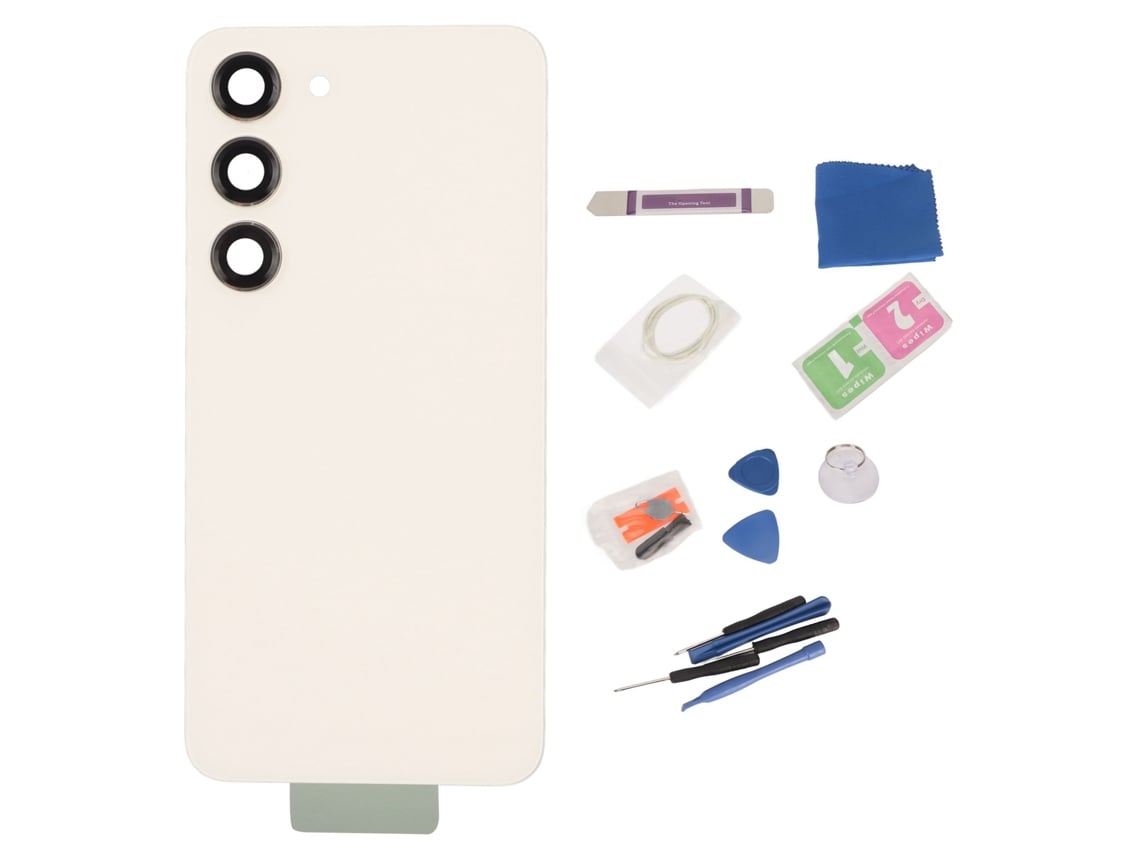 Reemplazo De Cubierta Trasera De Vidrio Para Teléfono, Ajuste Perfecto, Vidrio Trasero Diy Con Lente De Cámara Preinstalada Para Samsung Galaxy S23, B