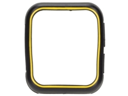 Capa Protetora Tpu Macia Para Oppo Watch 2 46mm Resistente A Arranhões Preto Amarelo