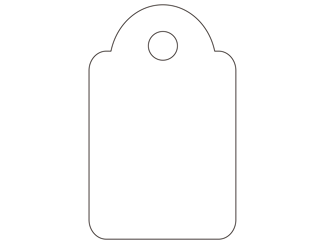 Etiquetas Colgantes Manuales APLI (Blanco - 15 X 24 mm)