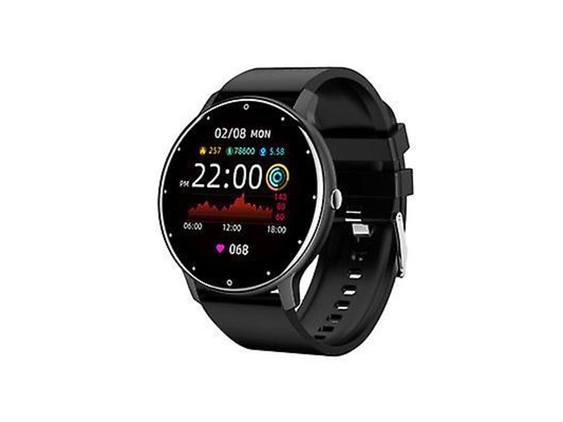 Reloj inteligente para mujeres y hombres, monitor de actividad física, frecuencia cardíaca, presión arterial, resistente al agua, compatible con iOS, Yunzii Yunzii