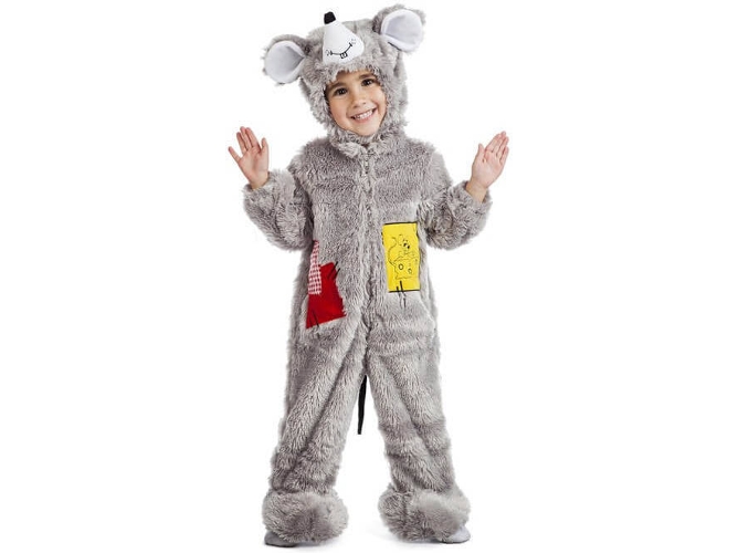 Disfraz de Bebé DISFRAZZES Ratón Peluche (Talla: 1 a 12 meses)