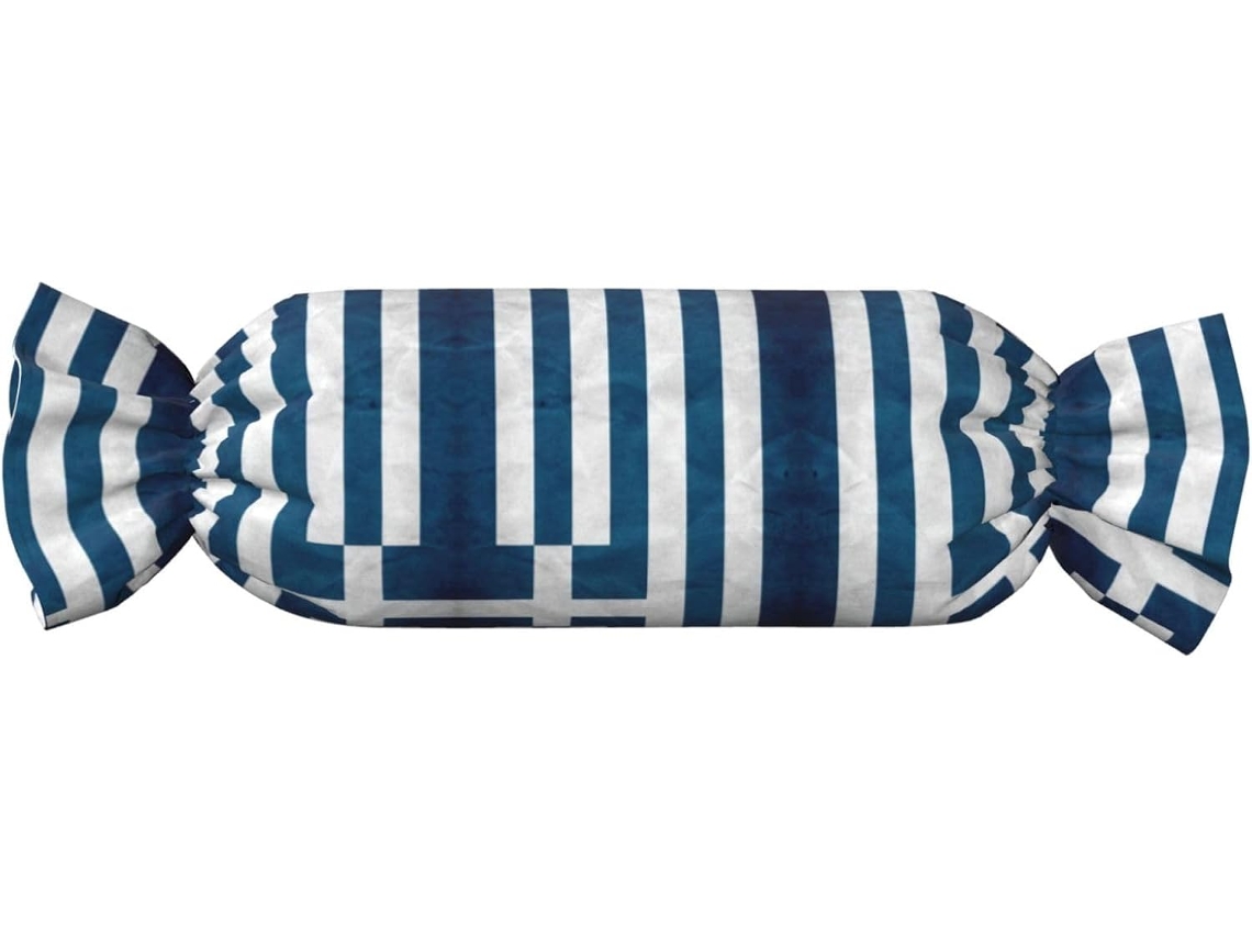 Almohada Cilíndrica Forma Caramelo Felpa Poliéster Espuma Viscoelástica Resistentes Ajustable Fácil Soporte