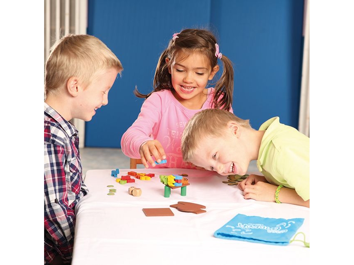 Juego de madera de la casita del plátano de Beledic, juego educativo para niños. Beledic