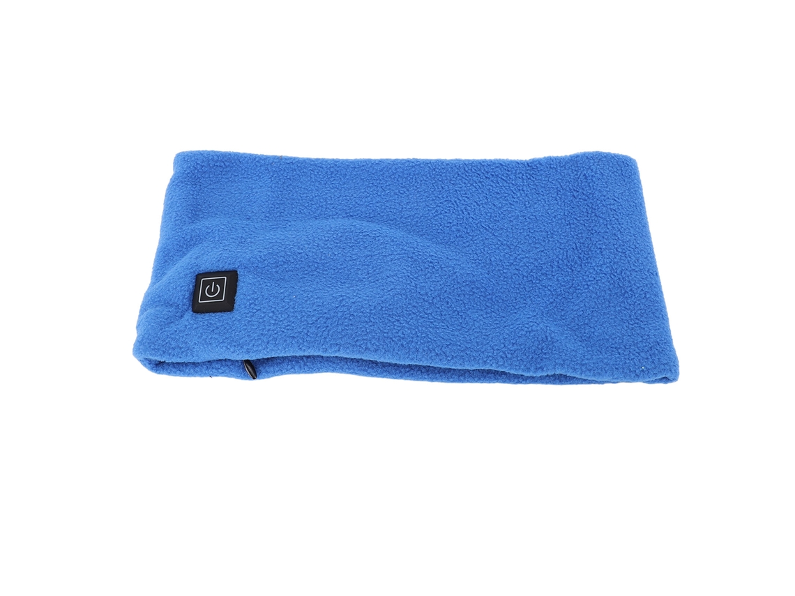 2026-bufanda Calefactada Para Mujer Y Hombre Con Calentamiento Eléctrico Usb Bufanda Para Cuello Invierno Azul