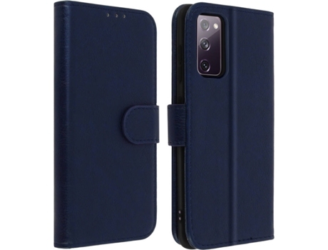 Funda Samsung Galaxy S20 FE AVIZAR Libro Billetera Azul