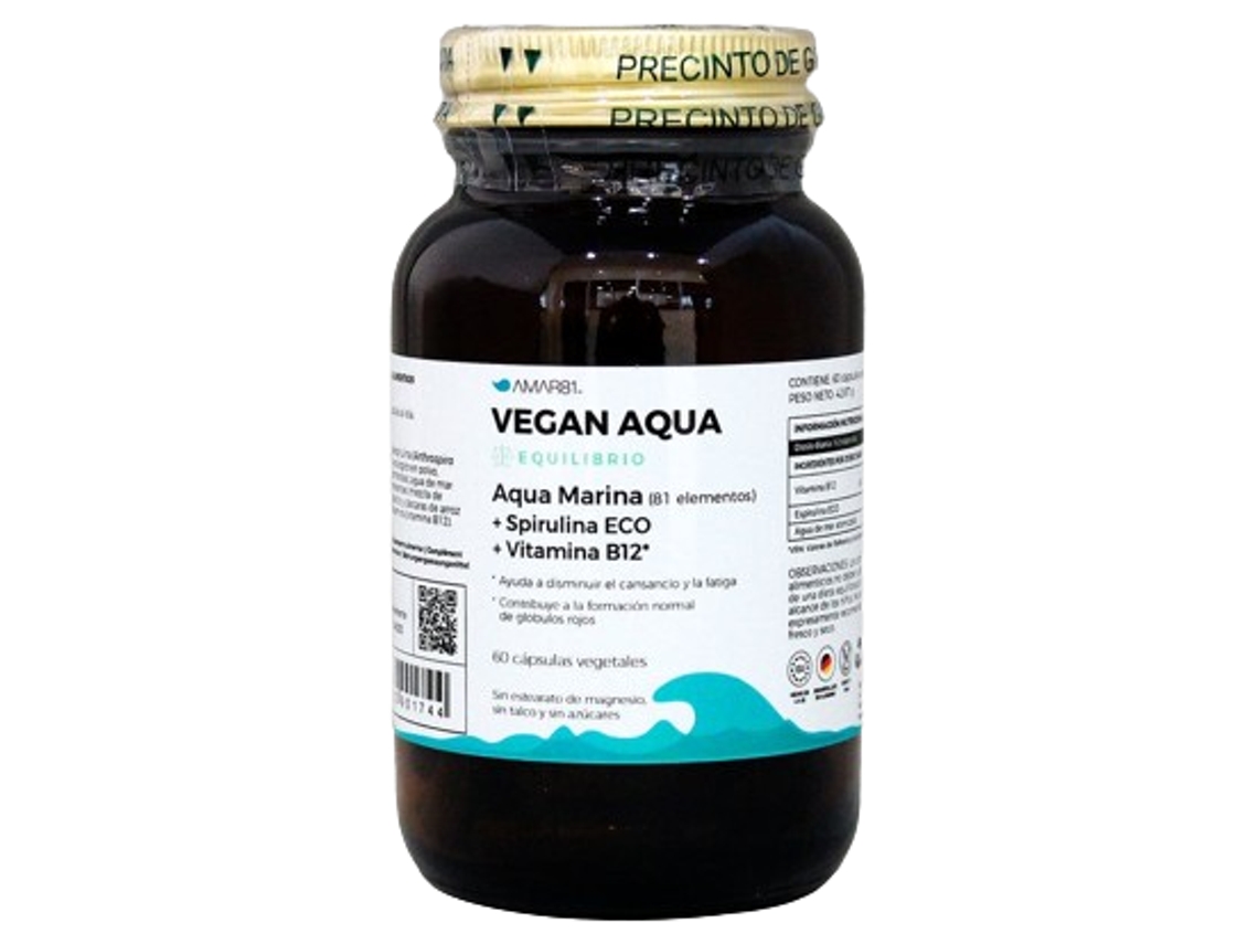 Aqua Vegano 60 Cápsulas AMAR81