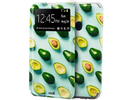 Funda para Samsung Galaxy M21 COOL Flip Cover Verde