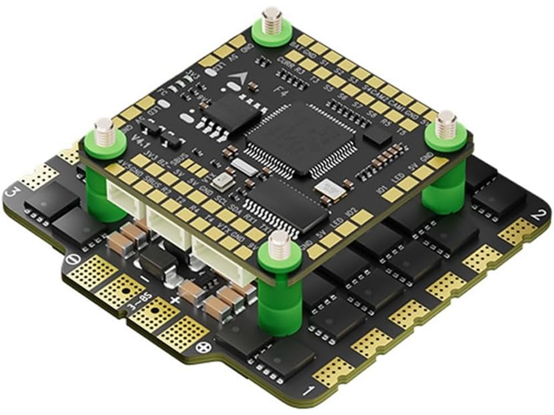 Controlador De Vuelo Fpv F4100 V4 Fcesc F405 100a Am32 3-8s Esc Dshot600 Para Drones De Carreras