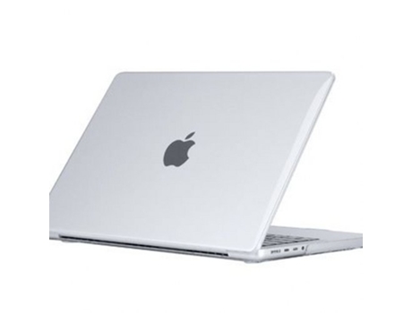 MW Funda de Cristal Transparente para MacBook Pro 14 pulgadas 2021/23 M1/M2/M3 Transparente