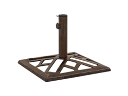 Maison Exclusive - Base De Sombrilla De Hierro Fundido Bronce 44x44x31 Cm