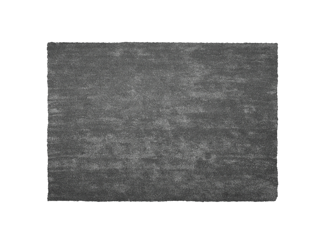 Alfombra BELIANI Demre de Poliéster Gris 140x200