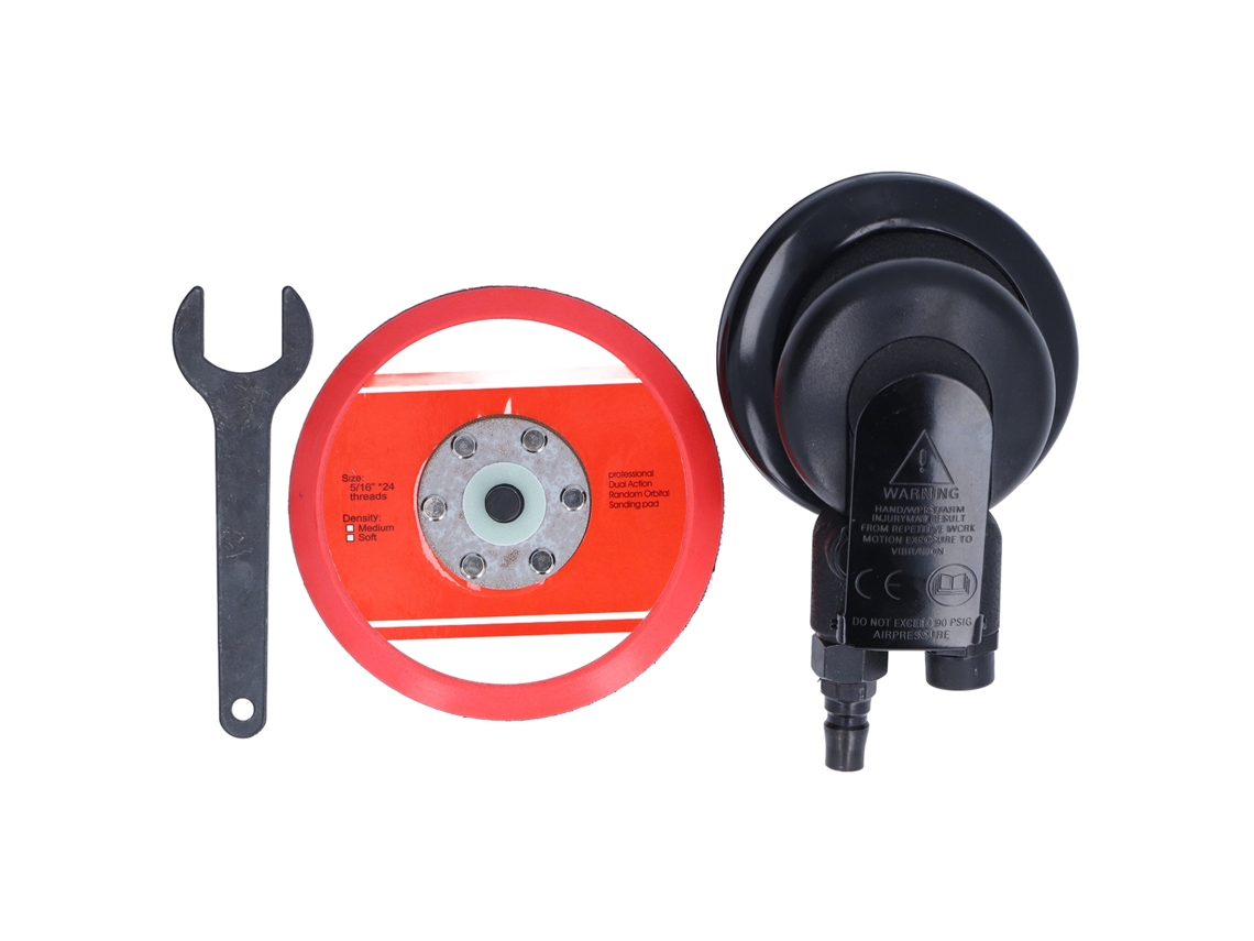 Lijadora Orbital Neumática, Máquina De Lijado Aritmético Para Automóviles, Madera Y Metal.