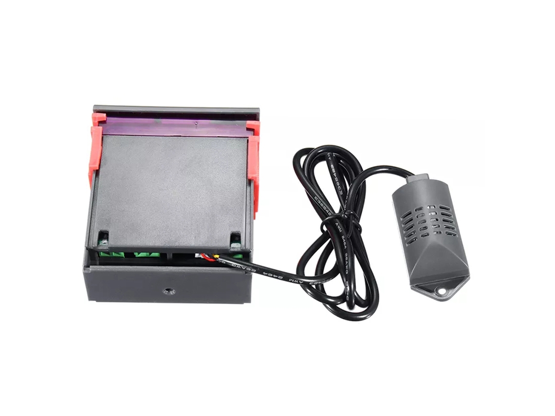Controlador Digital De Temperatura Y Humedad Con Sensor Integrado, Termostato Para Incubadora, 110-220 V