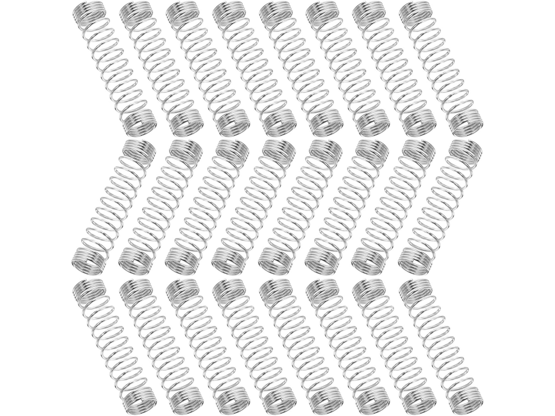 Muelles De Compresión De Acero Inoxidable Para Bolígrafos De 0,4 X 4,5 X 18 Mm